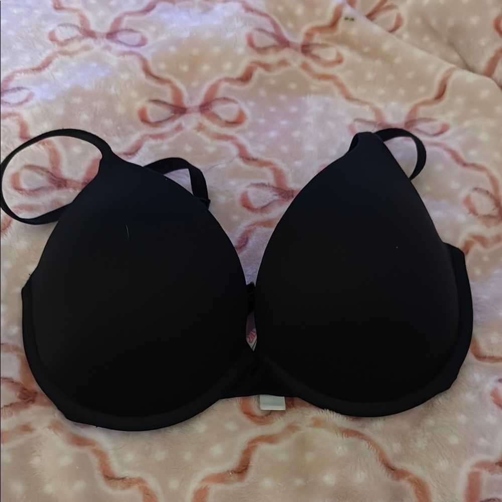 PINK Victoria's Secret Black push up Bra